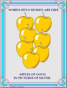 Words Fitly Spoken (Are like apples of Gold, 1of1): Dr ...