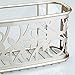 mDesign Kitchen Sink Suction Holder for Sponges, Scrubbers, Soap - Satin