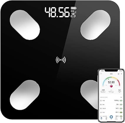 Amazon Zumeca 体脂肪計 体重計 体重 体組成計 ヘルスメーター スマートスケール Bluetooth 体重計 体重 体脂肪率 体 水分率 推定骨量 基礎代謝量 内臓脂肪レベル Bmiなど スマホで同期分析 Iphone Android アプリで データ記録 健康管理 ダイエット 日本語対応app Amazon Zumeca 体脂肪計 体重計 体重 体組成計 ヘルスメーター スマートスケール Bluetooth 体重計 体重 体脂肪率 体 水分率 推定骨量 基礎代謝量 内臓脂肪レベル Bmiなど スマホで同期分析 Iphone Android アプリで データ記録 健康管理 ダイエット 日本語対応app