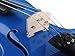 ADM 4/4 Full Size Handcrafted Solid Wood Student Acoustic Violin Starter Kit(with Violin Hard Case, Bow, Extra Strings, Rosin, Bridges, Polishing Cloth), Popular Violin Package for Beginners, Blue