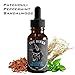 Badass Beard Care Oil for Men - The Biker Scent, 1 oz - All Natural Ingredients, Keeps Beard and Mustache Full, Soft and Healthy