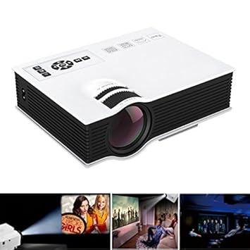 Play Multimedia Portable HD Projector(White and Black)