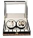 Top Quality Quad Watch Winder 4+6 Storage Box Case