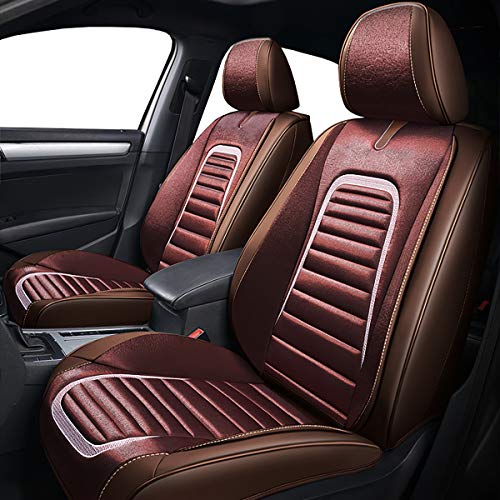 OASIS AUTO OS025 Leather&Cloth Universal Car Seat Covers Automotive