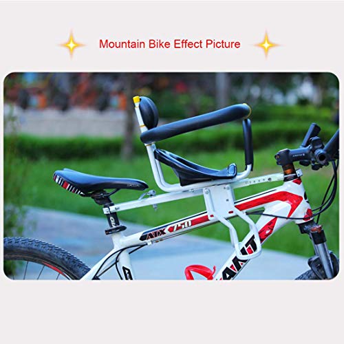 FenglinTech Baby Bike Seat, Front Mounted Child Bike Seat with Back