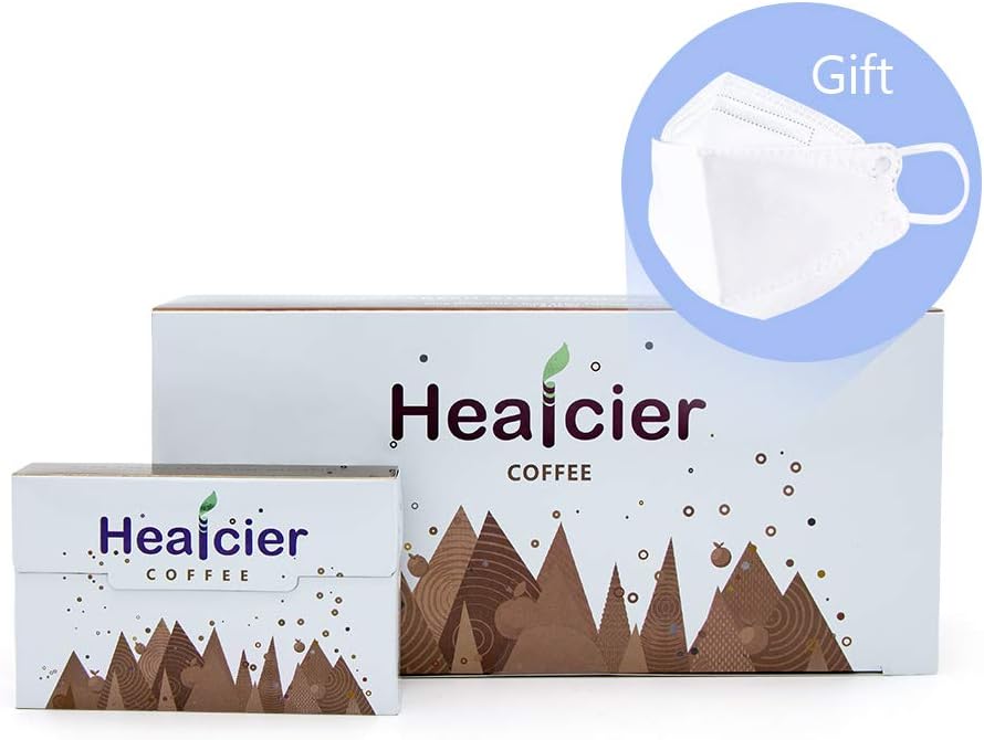 TOAMIT Healicer Tea Tubes Japan Brand 200ct Carton 10 Pack (Coffee, 10boxes)