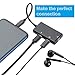 Aonly 3 in 1 USB C to 3.5mm Audio and Charge Adapter, USB Type C Headphone Jack Adapter and Fast Charging Converter Dongle for Google Pixel 2/2XL/3/3XL, Essential PH-1, HTC U11 Phone and Morethumb 3
