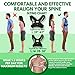 Back-Up Posture Corrector Support Brace for Women & Men | Shoulder & Clavicle Support | Thoracic Kyphosis | Lower & Upper Back Pain Relief | Cervical & Lumbar Support - Fully Adjustable