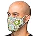 Debrief Me Anti Dust Face Mouth Cover Mask Respirator - Dustproof Anti-bacterial Washable - Reusable masks Respirator Comfy - Cotton Germ Protective Breath Healthy Safety Warm Windproof (Green-Blue)