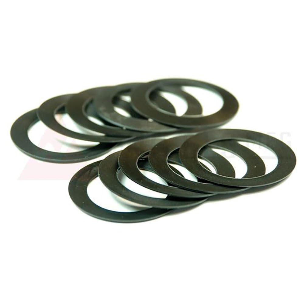 Wheels Manufacturing Spacers To Work With 24mm Cranks, 0.5mm Width, Pack of 10, One Size, BB-24MM-0.5