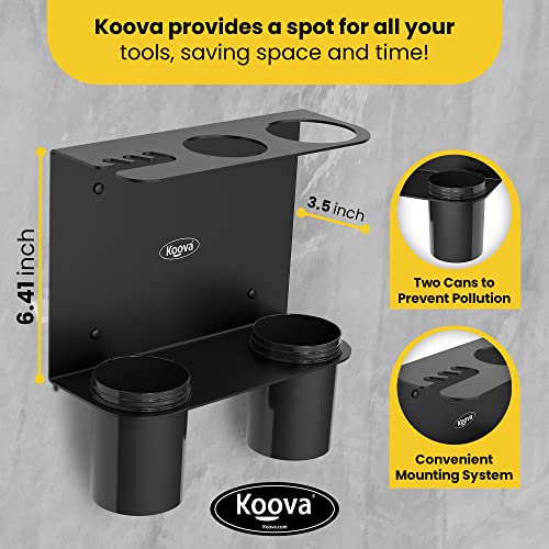 Koova Grease Gun Holder Tractor Grease Gun Garage Organizer Wall