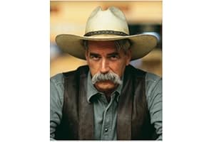 The Big Lebowski with Sam Elliot Close Up Wearing Cowboy Hat 8 x 10 Photo