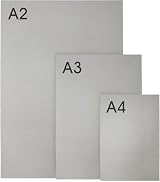 Artway A4 Traditional Lino Sheets - Pack of 3 for Printmaking - Grey view 7
