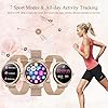 LIEBIG Smart Watch for Women, Full Touch Fitness Watch Tracker with Female Function Heart Rate Monitor Blood Pressure…