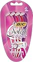 BIC Soleil Twilight Disposable Razor, Women, 4-Count