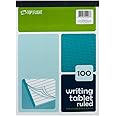 Top Flight Writing Tablet, White, 100 Sheets