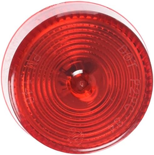 Peterson Manufacturing V146R Red Round Clearance Light