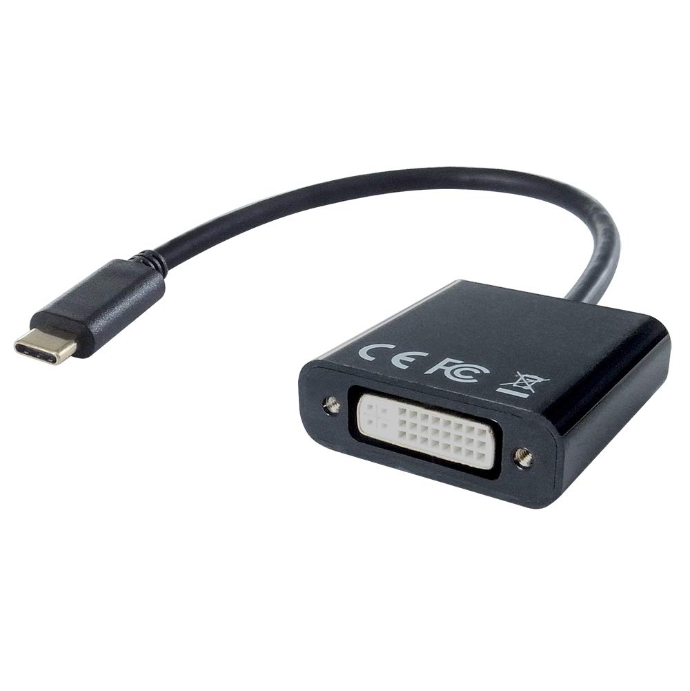Connektgear Usb 3.1 Type C to Dvi-i Active Adapter - Male to Female - Thunderbolt and Dp Compatible