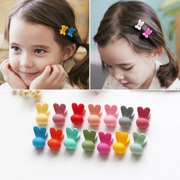 soft girl hair clips