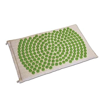 Akupressur Teppich Blume Des Lebens Shantimat Grun Amazon De