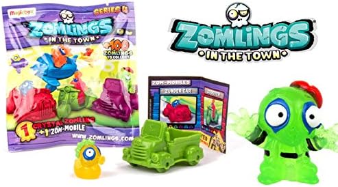 Zomlings Series 4 - Crystal Zomling &amp; Zom Mobile Random- Figure