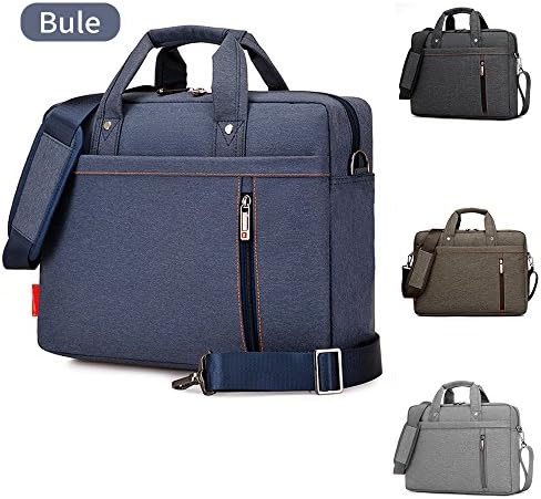Mydson 15.6 computer laptop briefcase Business Office Bag for Men Women Oxford cloth Multi-Functional Shoulder Messenger Bag Fit for Notebook Computer Tablet(Upgrade version, Blue)