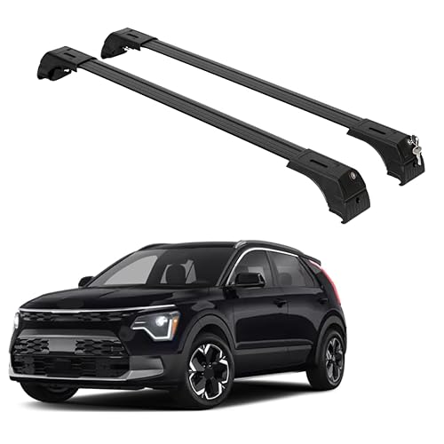 ERKUL Roof Rack Cross Bars for Kia NIRO 2023-2024 Aluminum