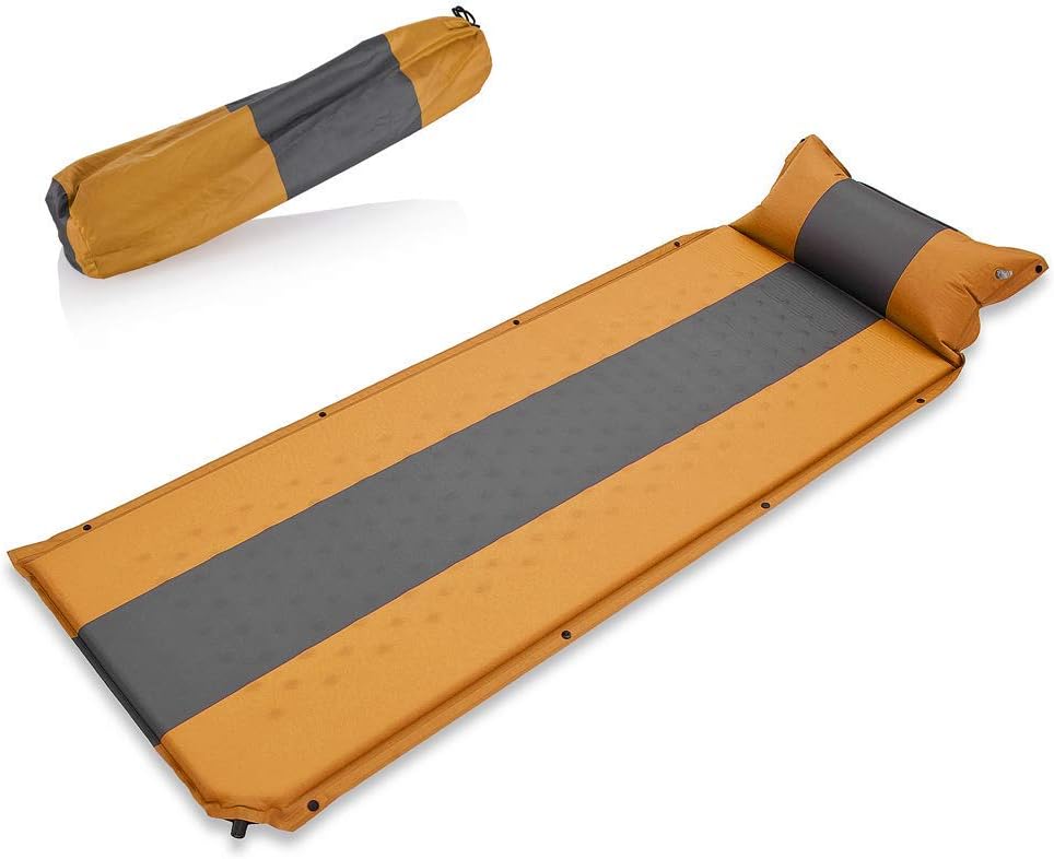 self inflating ground mat