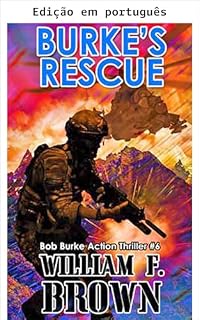 Livro O resgate de Burke (Romances de ação e aventura Bob Burke)