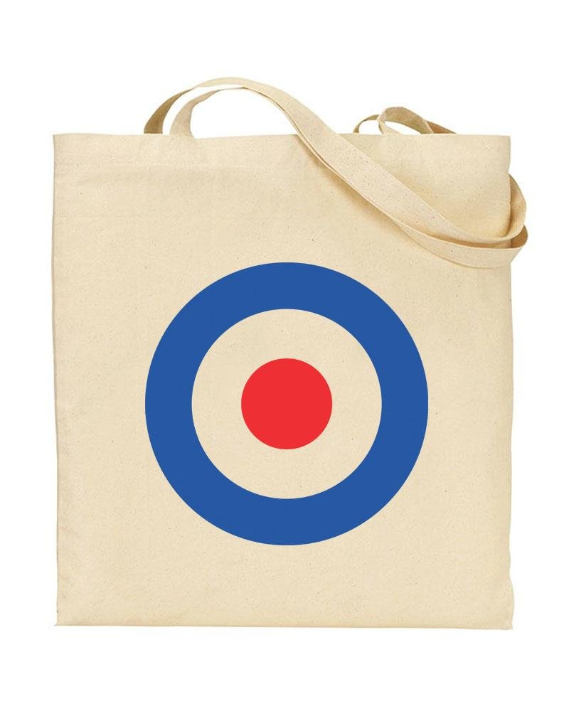 Mods & Rockers - 60s Music Subcultures - TOTE BAG - Shaw T-Shirts® - Reusable - Shopper - Canvas - Shoulder Bag