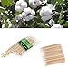 PRESKBOO 400 Count Microblading Cotton Swab, Cotton Swabs Pointed Tip, Cotton Swabs Wood Sticks, Cotton Tipped Applicator, Tattoo Permanent Supplies, Makeup Cosmetic Applicator Sticks,2 SIZE