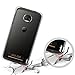 OUBA Moto Z2 Force Case, Anti-Scratches Slim Flexible TPU Gel Premium Soft Bumper Rubber Protective Case Cover Compatible for Motorola Moto Z2 Force Edition - Clear