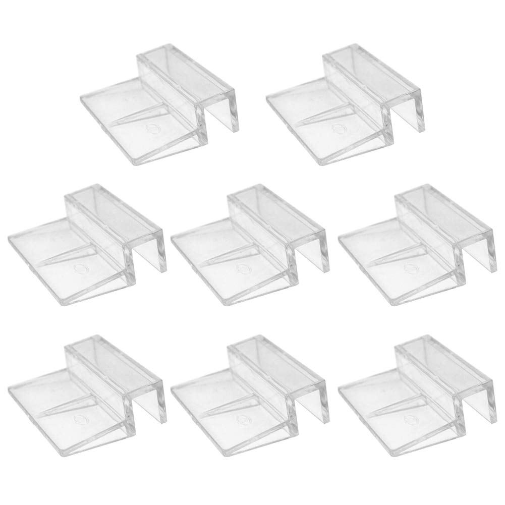 8 Pcs Fish Tanks Glass Cover Clip,6mm/8mm/10mm/12mm Aquariums Fish Tank