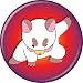 Bee and Puppycat Ninja Puppycat - Pinback Button 1.25"
