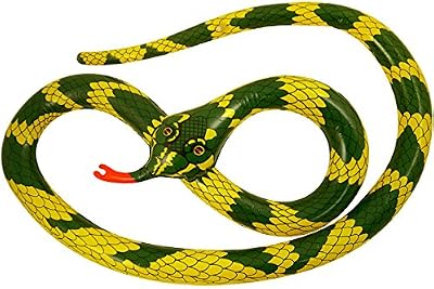 Lizzy 8ft Inflatable Snake Australian Jungle Zoo Animal Beach Party Decoration