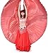 BellyLady Belly Dance Costume Isis Wings With Sticks, Egyptian 360 Degrees Wing GOLD