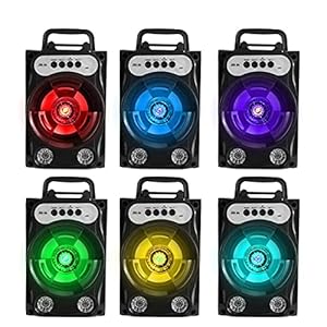 Stereo Multifunctionele draagbare luidspreker Bluetooth-luidspreker Draadloze Bluetooth-buitenverlichting ABS met…