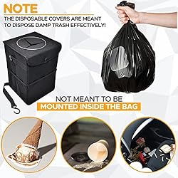 EcoNour Car Trash Bag | Foldable Trash Bag for Car