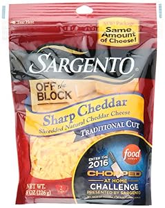 Image of Sargento, Off the Block Traditional Sharp Cheddar, 8 oz