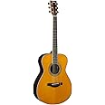 Yamaha L-Series Transacoustic Guitar with Hard Gig Bag - Concert Size, Vintage Tint