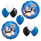 The Penguins of Madagascar Balloon Bouquet 9pc