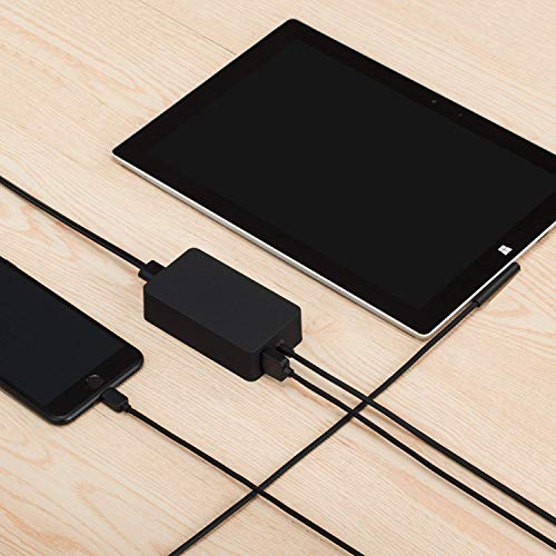 Egoway 65W AC Power Adapter Charger for Microsoft Surface Book Pro 3 Pro 4 Pro 5 Pro 6 with USB Charging Port