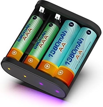 Amazon Co Jp Thinksmart 電池充電器 ミニ四駆 電池 単3 充電器 リフレッシュ スマート充電器 エネループ パナループ 単3 単4 Isdt 黒 ホビー