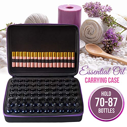 Large Essential Oil Carrying Case/Roller Bottle Organizer Storage for 7087 Bottles Holds