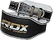 RDX Weight Lifting Belt for Fitness Gym - Adjustable Leather Belt with 6