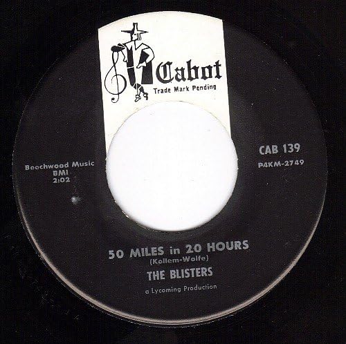 50 Miles In 20 Hours/This Magic Night (VG++ 45 rpm)