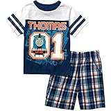 Thomas the Train 2PC Set - Varsity Shirt and Shorts