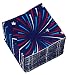 Cocktail Napkins - 150-Pack Luncheon Napkins, Disposable Paper Napkins American Party Supplies, 2-Ply, Fireworks Design, Unfolded 10 x 10 inches, Folded 5 x 5 inches primary
