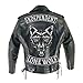 VEGASBEE® Lone Wolf Embroidered Iron-On Patch Biker Jacket Rider Vest Bottom Rocker 12