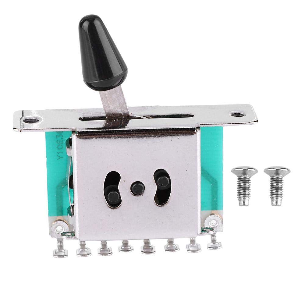 5-Way Toggle Switch Guitar, 5-Way Pickup Selector Electric Guitar Knob Pickup Selector